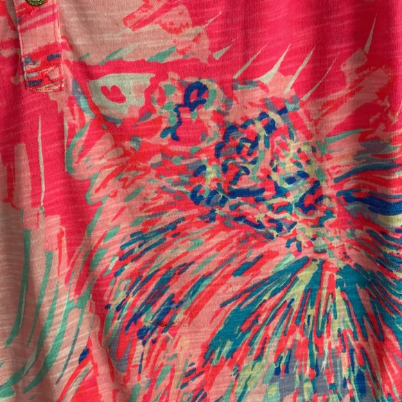 Lilly Pulitzer, Pink Dress, 60% Cotton, 40% Modal - Picture 4 of 7